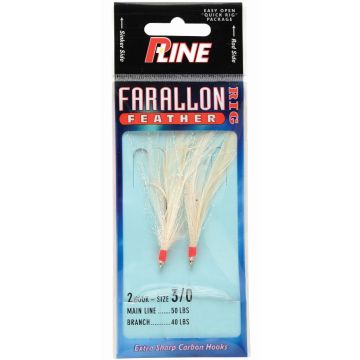 Taparine P-Line Farallon Feather Rig (Nr.5/0), 2buc/plic