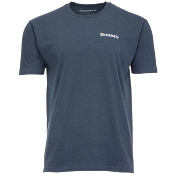 Tricou Simms Trout On My Mind T-Shirt, Navy Heather
