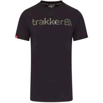 Tricou Trakker CR Logo T-Shirt, Culoare Black Camo