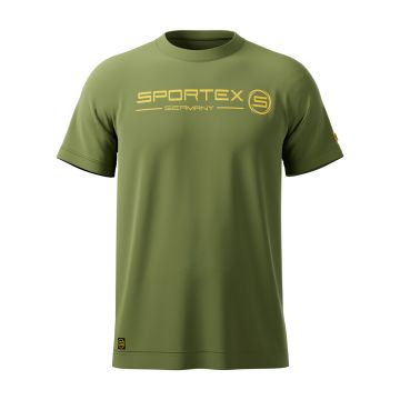 Тениска Sportex, цвят Olive Green