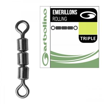 Vartej Rolling Garbolino Streamline Micro triplu, 7buc/plic