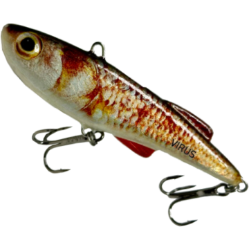 Vobler Hunter Faworyt Sinking, Culoare BLUE, 6cm, 9g