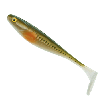 Shad Delalande Zand Fat, Natural Ayu, 12cm, 2buc/plic