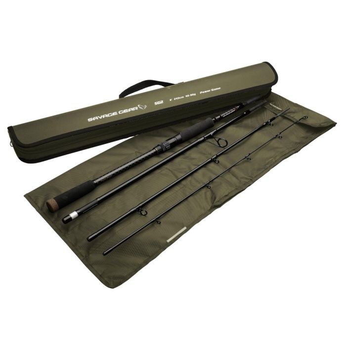 Въдица Savage Gear SG4 Medium Game Travel Rod, 2.15m, 10-40g, 4buc 8