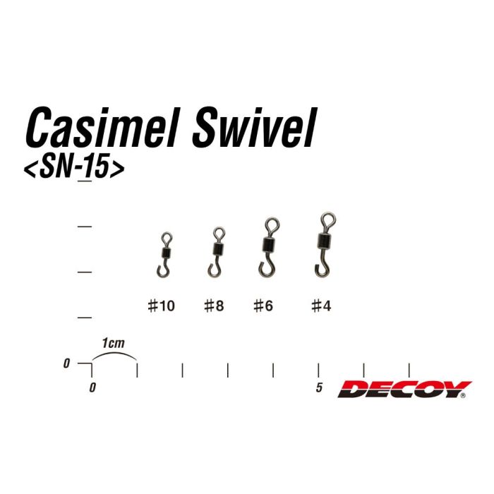 Vartej Decoy SN-15 Casimel Swivel, 12buc/plic 4