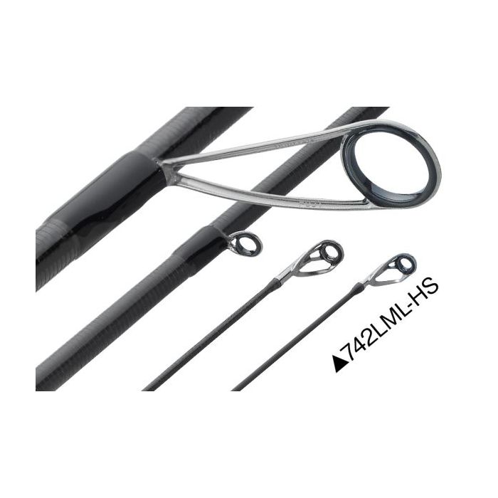 Lanseta Graphiteleader Silverado Spinning 23GSILS-742LML-HS, 2.24m, 2-11g, 2buc 4