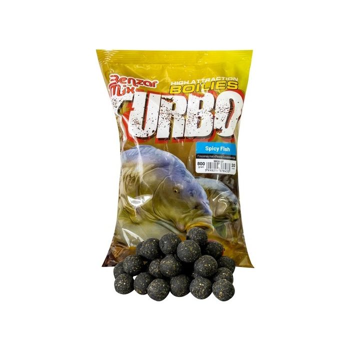 Boilies Benzar Mix Turbo Boilie 15mm, 800g 8