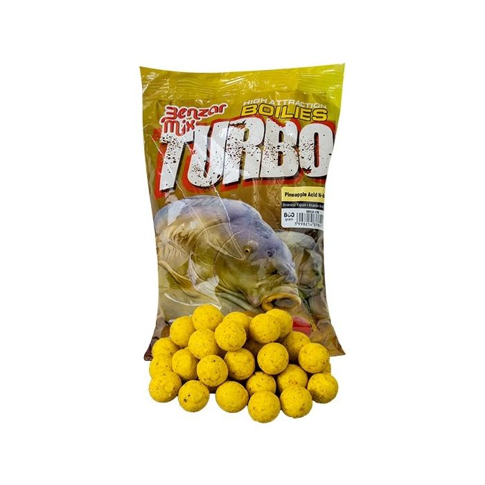 Boilies Benzar Mix Turbo Boilie 15mm, 800g 9