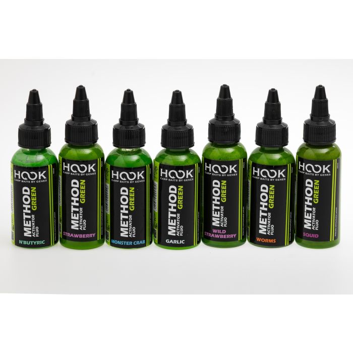 Aditiv Hookbaits Method Activator Fluo Green, 50ml