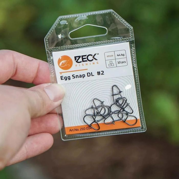 Бърза клипса Zeck Egg Snap DL, 10buc/плик 2
