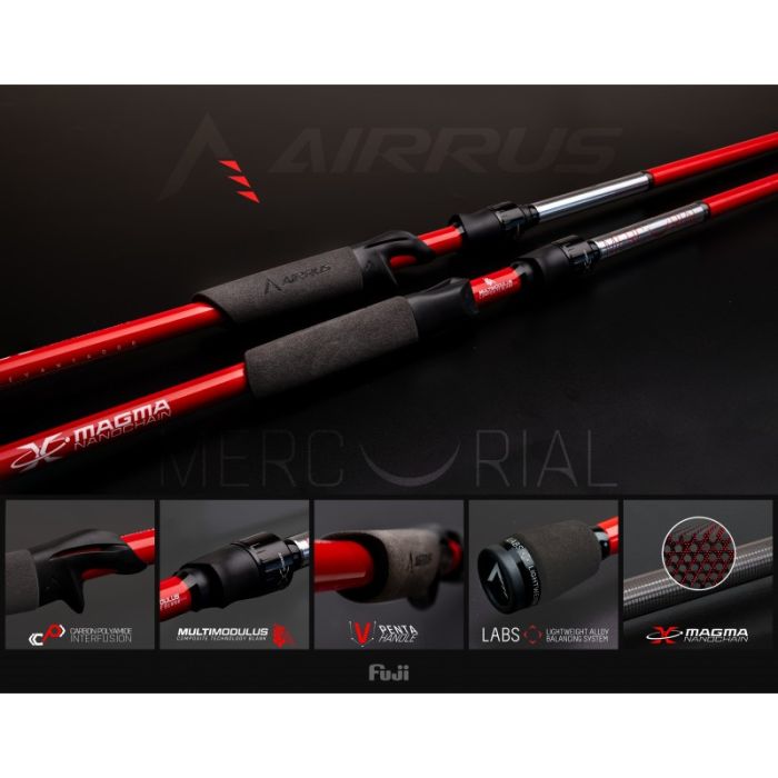 Lanseta Airrus Mercurial Helium Fighter Spinning L F, 2.03m, 1.75-7g, 1buc 4