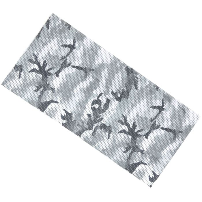 Bandana Simms Neck Gaiter Hex Flo Camo Steel 2