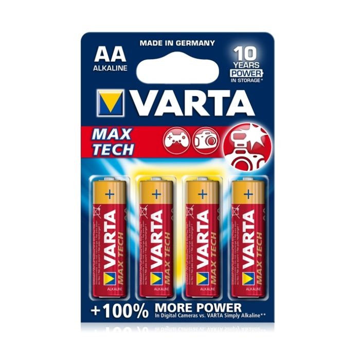 Baterie Varta Max Tech AA 1.5V 4buc/set