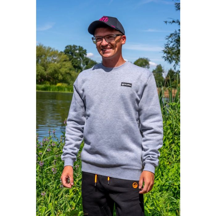 Bluza Guru Patch Crewneck, Grey 3