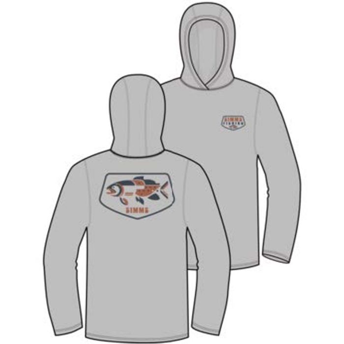 Bluza Simms Tech Hoody Artist Series, Overcast Abstract Bass 2