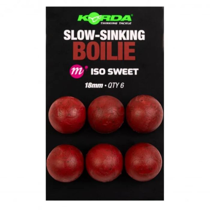 Boilies Artificial Korda Slow Sinking Boilie, 18mm - ISO Sweet 2