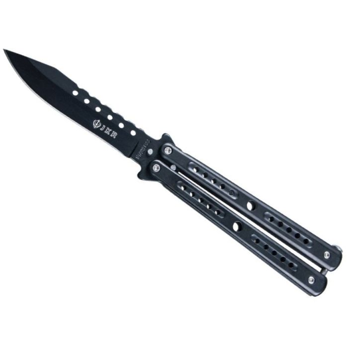 Брейсаг Butterfly Joker Abanico Classic Black, Дръжка от Замак, Остриe 10.5cm