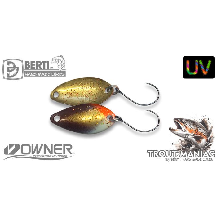 Осцилираща лъжичка Berti Candy Rock, Цвят 235 UV, 2.2cm, 1g 2