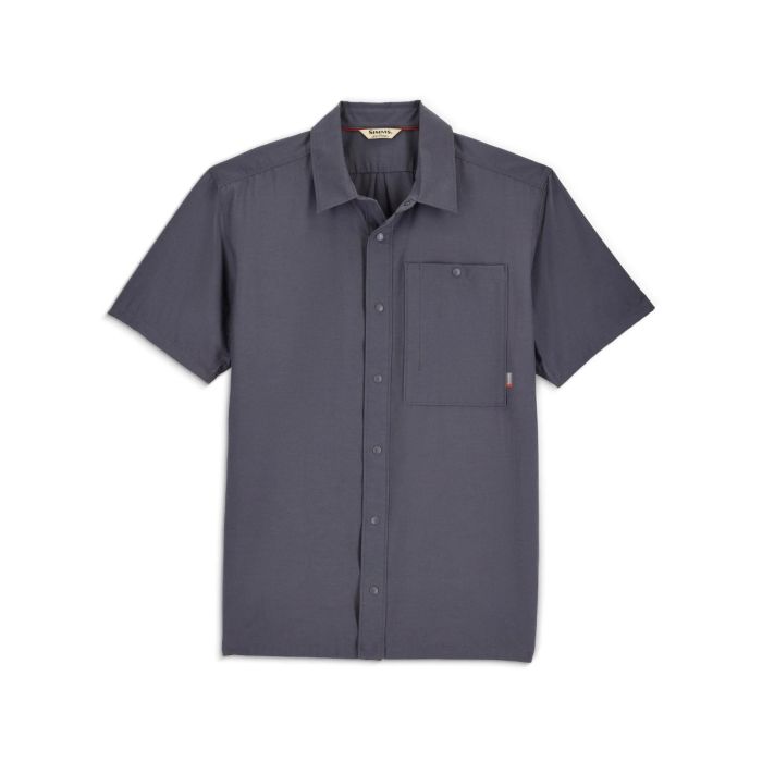 Camasa Simms Tailout Short Sleeve Shirt, Tahitian Pearl