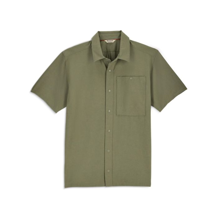 Camasa Simms Tailout Short Sleeve Shirt, Willow