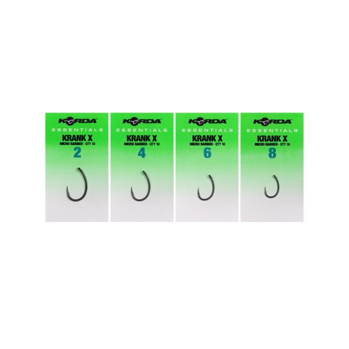 Carlige Korda Essentials Krank X, Barbed, 10bucplic 2