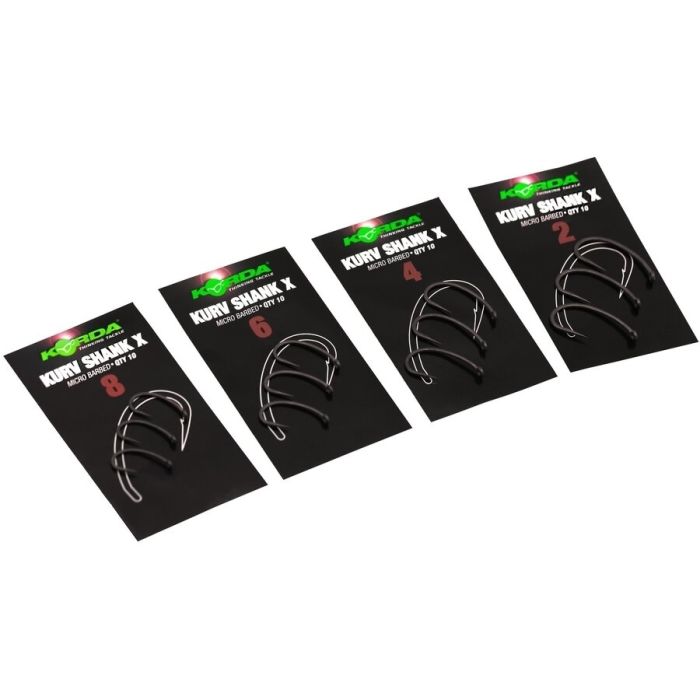 Carlige Korda Kurv Shank X, 10buc