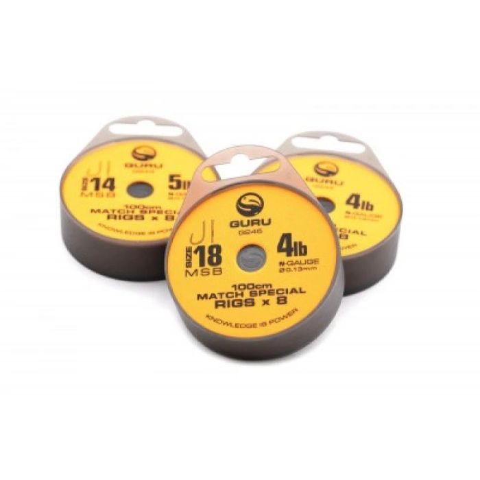 Carlige Legate Guru Match Special Rig, 100cm