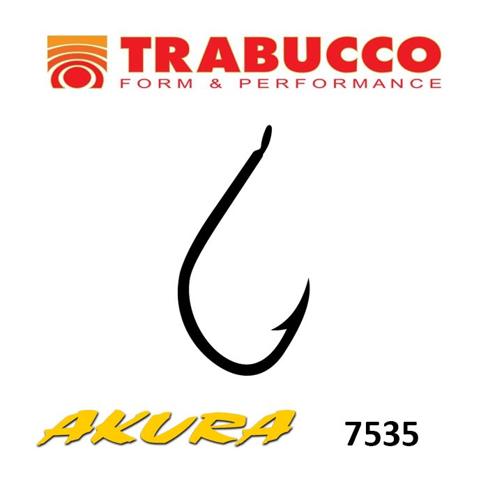 Carlige Trabucco Akura 7535, 15 buc/plic
