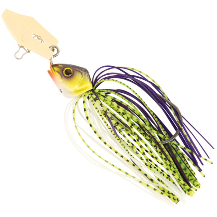 Chatterbait Fox Rage Ultra UV Bladed Jig, UV Table Rock, 28g