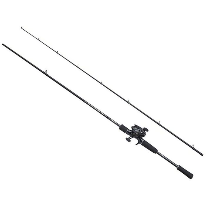 Combo Abu Garcia, Lanseta Fast Attack Pro Casting, 2.10m, 20-70g, 2buc + Multiplicator Fast Attack, Left Hand + Naluci