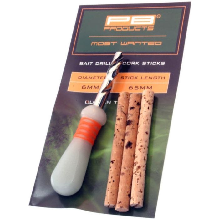 Set Burghiu si Batoane de Pluta PB Products, 6mm