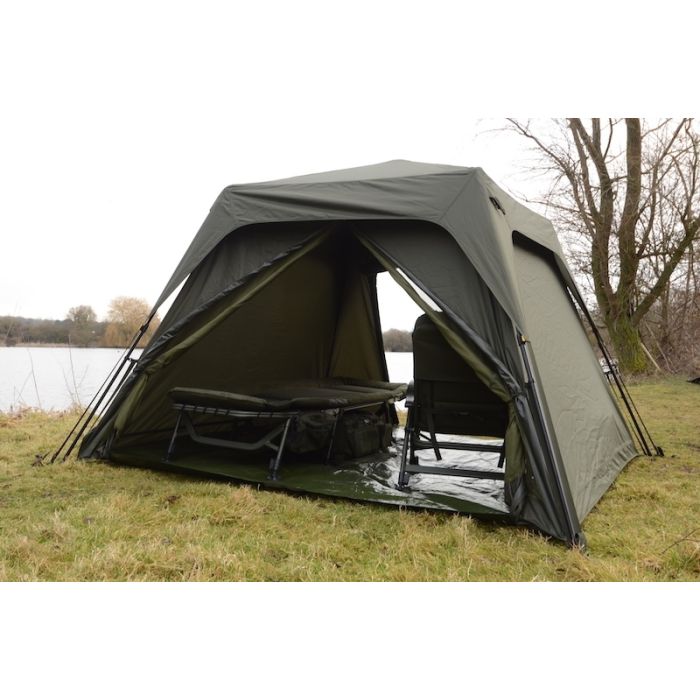 Cort Solar SP Quick-Up Shelter Green MKII (cu groundsheet), 2.50x2.50x1.70m