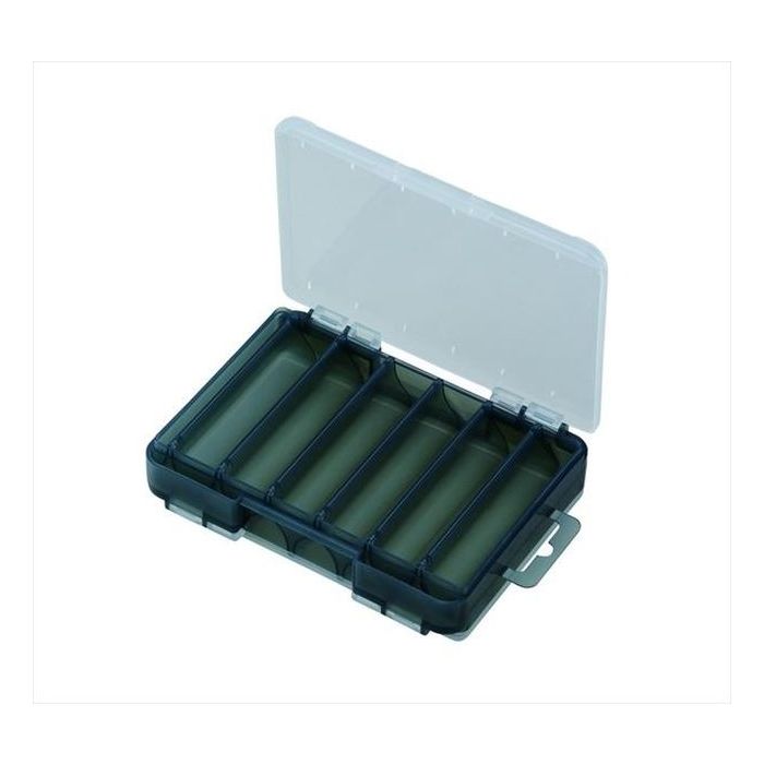 Cutie Meiho Reversible F86 Two Sided Plastic Lure Case Black, 14x10.4x3.2cm 2