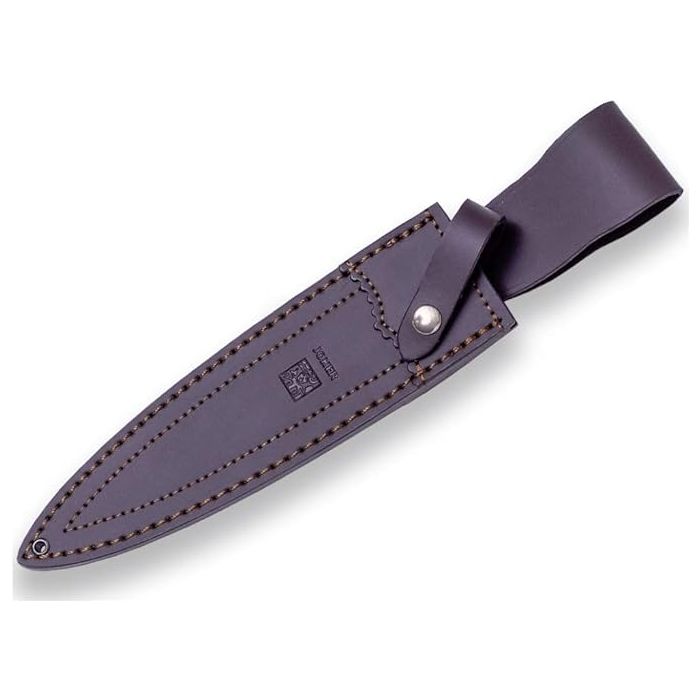Cutit Joker Colmillo CO108, Maner Lemn de Maslin, Lama 21.5cm 2