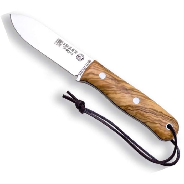 Cutit Joker Trampero CN113-P, Maner Lemn Maslin, Lama 10cm + Amnar