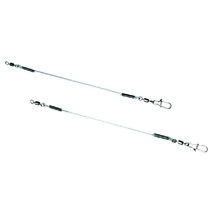Filfishing Elastic Gum Feeder Rigs Swivel Snap 10cm, 2buc/plic