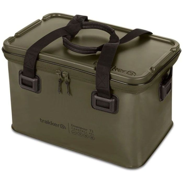 Geanta EVA Trakker Downpour T1 Carryall, L, 40L, Green