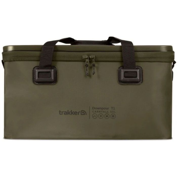 Geanta EVA Trakker Downpour T1 Carryall XL, 55L, Green 2