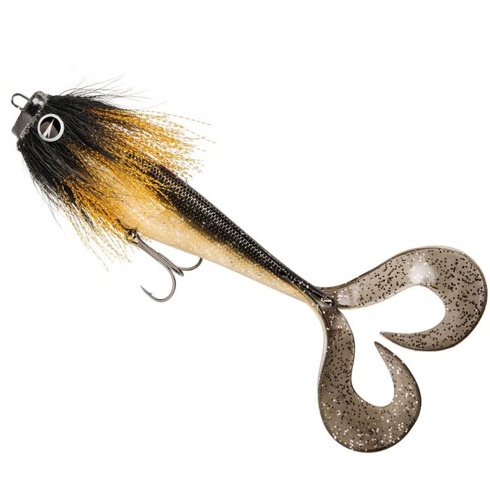 Grub Rapala Soft Olio Prerigged, Black Widow, 20cm, 80g