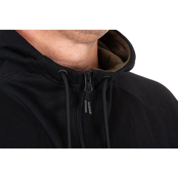 Hanorac Fox Collection Zipped Hoody, Negru 3