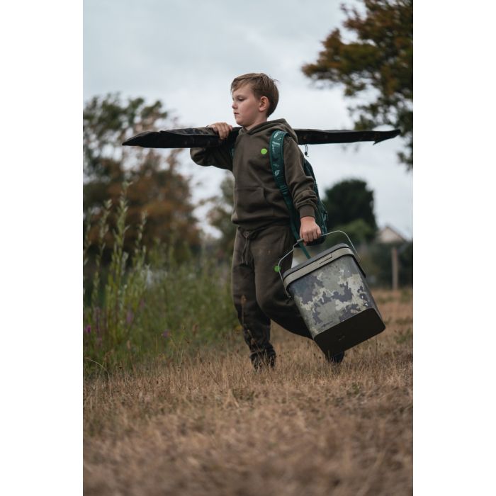 Hanorac pentru Copii Korda Kids Kore Hoodie, Dark Olive 3