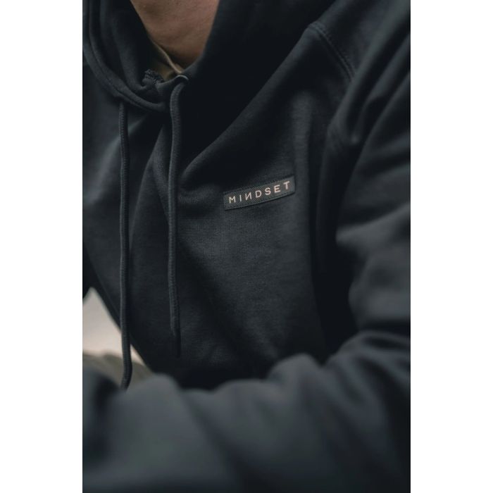 Hanorac Korda Mindset Patch Hoodie, Black 4
