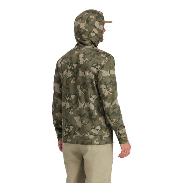 Hanorac Simms Challenger Hoody Regiment Camo Olive Drab 3