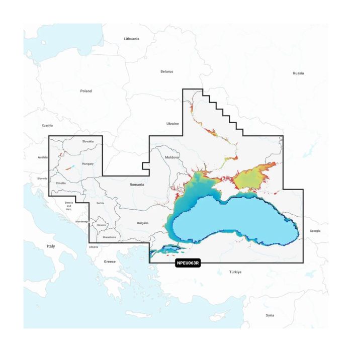 Harta Navionics Platinum+ Marea Neagra si Marea Azov NPEU063R, microSDSD