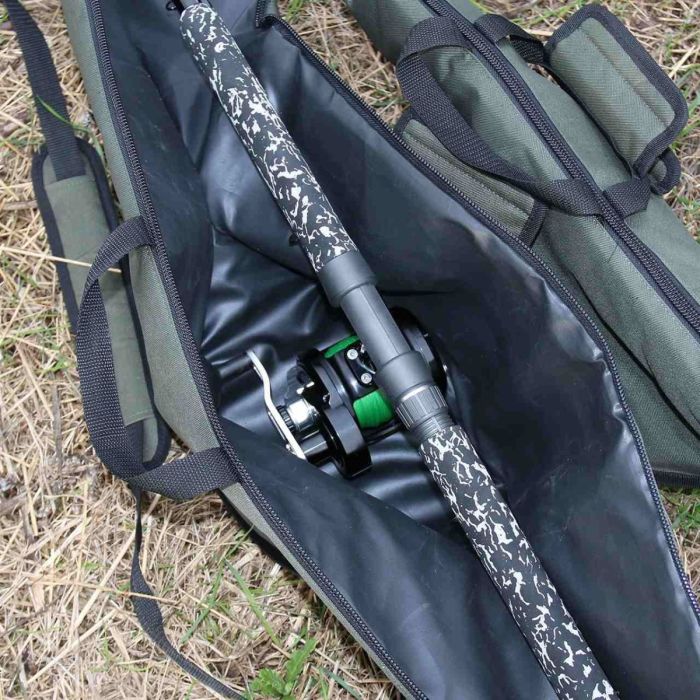 Единичен калъф Zeck Single Rod Bag 158 за 1 въдица + 1 макара, 1.58m 2