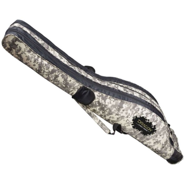 Husa Dragon Street Fishing 3 Rod, 3 Lansete + 3 Mulinete, 130cm