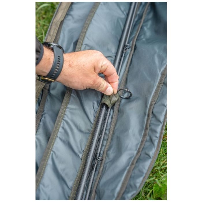 Husa Korum Expedition 2 Rod Sleeve, 2 Lansete + 2 Mulinete, 195cm 4