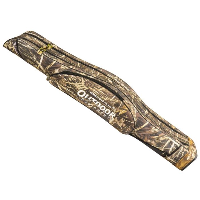 Husa Rigida Dubla EnergoTeam Outdoor, 2 Lansete + 2 Mulinete, Lungime 165cm