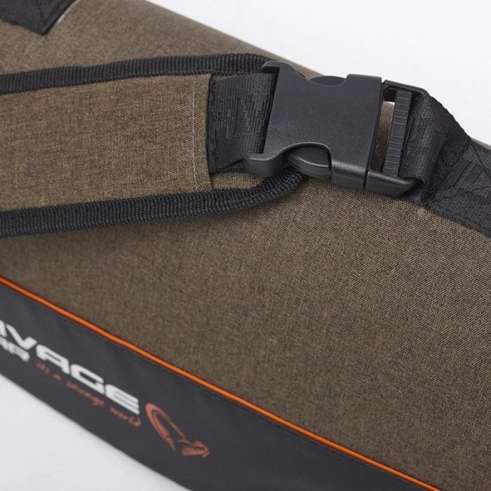 Полужестък калъф Savage Gear Twin, 2 въдици + 2 макари, 140cm 3