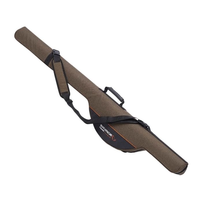 Полужестък калъф Savage Gear Twin, 2 въдици + 2 макари, 140cm